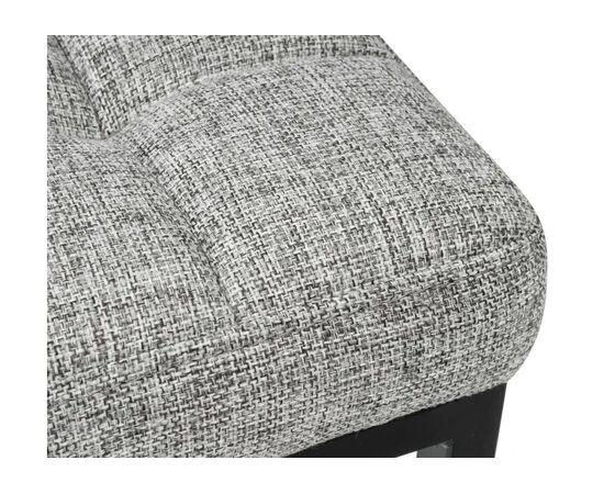 Стул деревянный Байя рогожка графит / черный матовый, изображение 4 | Интернет магазин мебели и декора LifeDekor