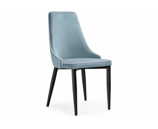 Стул Kora 1 light blue / white / black | Интернет магазин мебели и декора LifeDekor