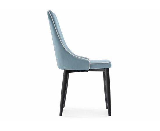 Стул Kora 1 light blue / white / black, изображение 3 | Интернет магазин мебели и декора LifeDekor