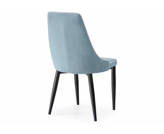 Стул Kora 1 light blue / white / black, изображение 4 | Интернет магазин мебели и декора LifeDekor