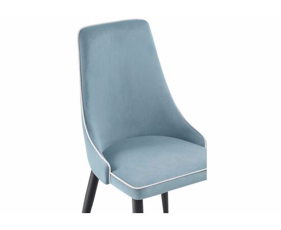 Стул Kora 1 light blue / white / black, изображение 5 | Интернет магазин мебели и декора LifeDekor