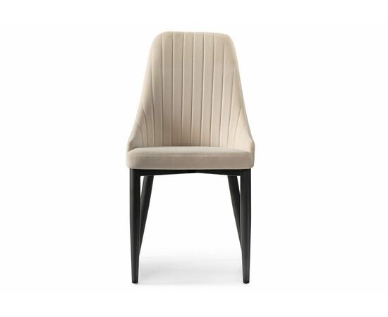 Стул Kora beige / black, изображение 2 | Интернет магазин мебели и декора LifeDekor
