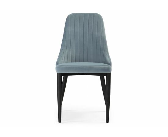 Стул Kora light blue / black, изображение 2 | Интернет магазин мебели и декора LifeDekor