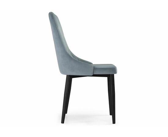 Стул Kora light blue / black, изображение 3 | Интернет магазин мебели и декора LifeDekor