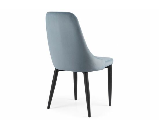 Стул Kora light blue / black, изображение 4 | Интернет магазин мебели и декора LifeDekor