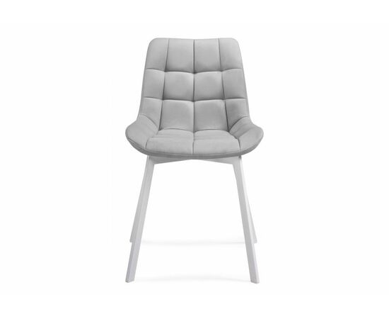 Стул Челси белый / светло-серый, изображение 2 | Интернет магазин мебели и декора LifeDekor