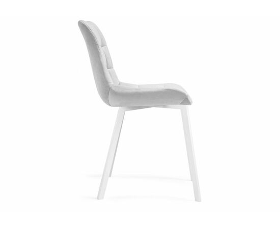 Стул Челси белый / светло-серый, изображение 3 | Интернет магазин мебели и декора LifeDekor