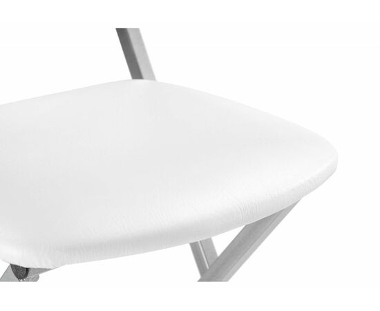 Стул Elevis белый полимер / светлый мусс, изображение 6 | Интернет магазин мебели и декора LifeDekor