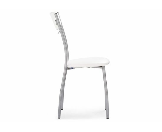 Стул Goki с мягкой спинкой белый полимер / светлый мусс, изображение 3 | Интернет магазин мебели и декора LifeDekor