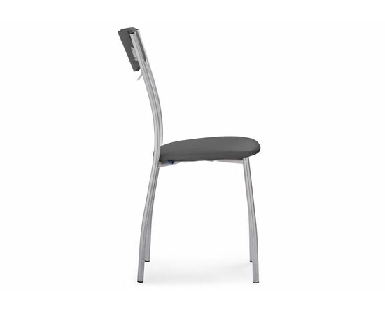 Стул Goki с мягкой спинкой серый полимер / светлый мусс, изображение 3 | Интернет магазин мебели и декора LifeDekor