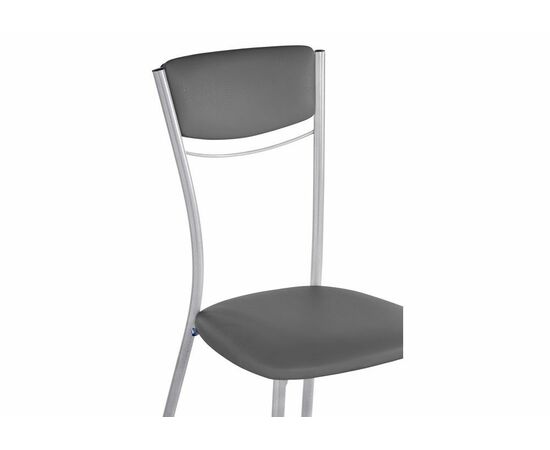 Стул Goki с мягкой спинкой серый полимер / светлый мусс, изображение 5 | Интернет магазин мебели и декора LifeDekor