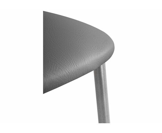 Стул Goki с мягкой спинкой серый полимер / светлый мусс, изображение 6 | Интернет магазин мебели и декора LifeDekor