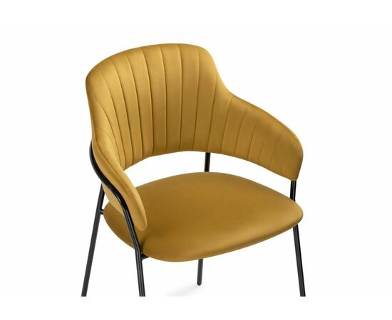 Стул Инклес желтый / черный глянец, изображение 5 | Интернет магазин мебели и декора LifeDekor