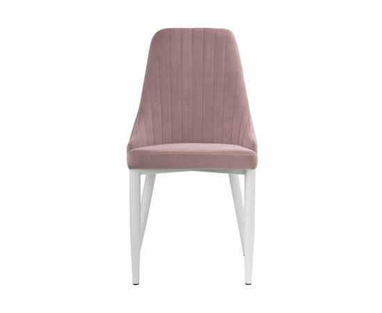 Стул Kora white / light purple, изображение 2 | Интернет магазин мебели и декора LifeDekor