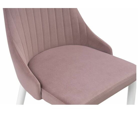 Стул Kora white / light purple, изображение 6 | Интернет магазин мебели и декора LifeDekor
