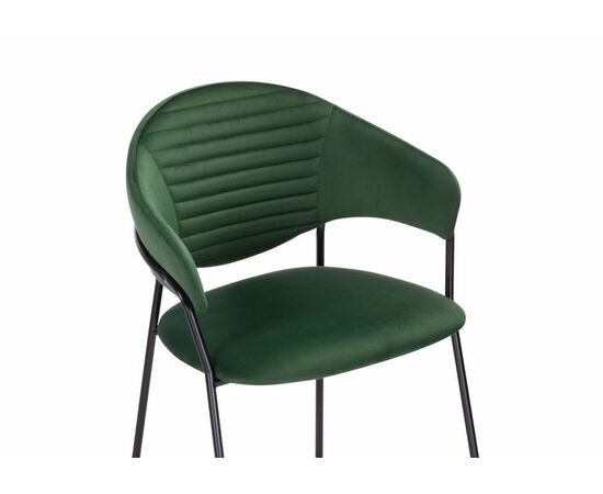 Стул Рансол темно-зеленый / черный глянец, изображение 5 | Интернет магазин мебели и декора LifeDekor