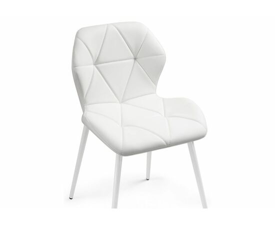 Стул Вальд экокожа белый / белый глянец, изображение 5 | Интернет магазин мебели и декора LifeDekor