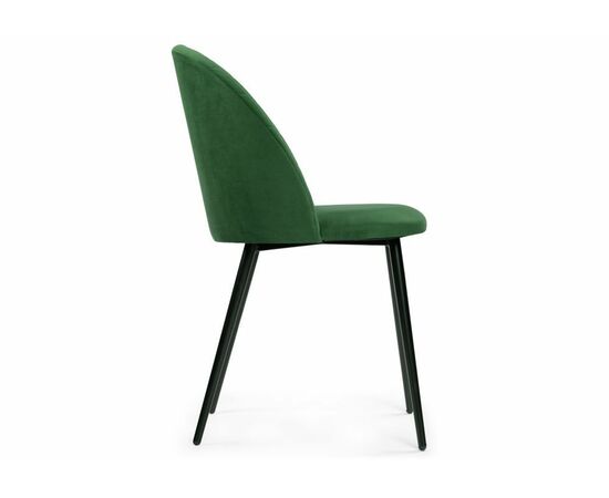 Стул Зест темно-зеленый / черный глянец, изображение 3 | Интернет магазин мебели и декора LifeDekor
