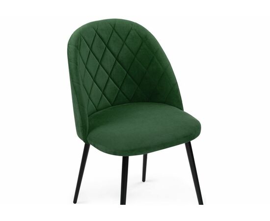 Стул Зест темно-зеленый / черный глянец, изображение 5 | Интернет магазин мебели и декора LifeDekor