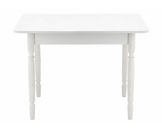 Стол деревянный Вуди белый глянец, изображение 4 | Интернет магазин мебели и декора LifeDekor