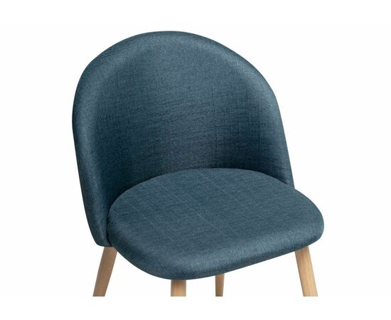 Стул Aldo blue / wood, изображение 5 | Интернет магазин мебели и декора LifeDekor
