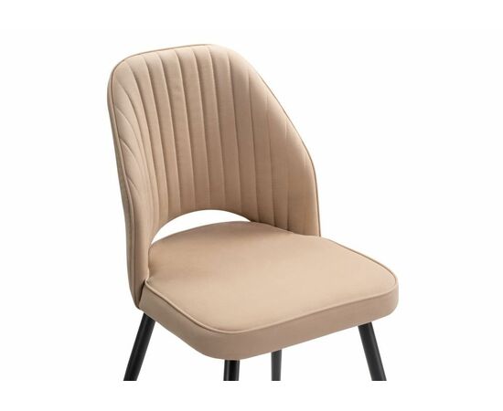 Стул Брейния velutto 05 / черный, изображение 5 | Интернет магазин мебели и декора LifeDekor