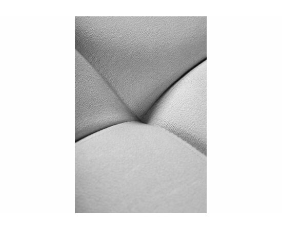 Стул Челси велюр светло-серый / черный, изображение 6 | Интернет магазин мебели и декора LifeDekor