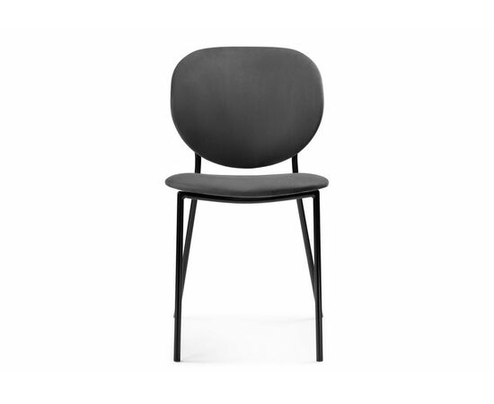 Стул Саранда графитовый / черный глянец, изображение 2 | Интернет магазин мебели и декора LifeDekor