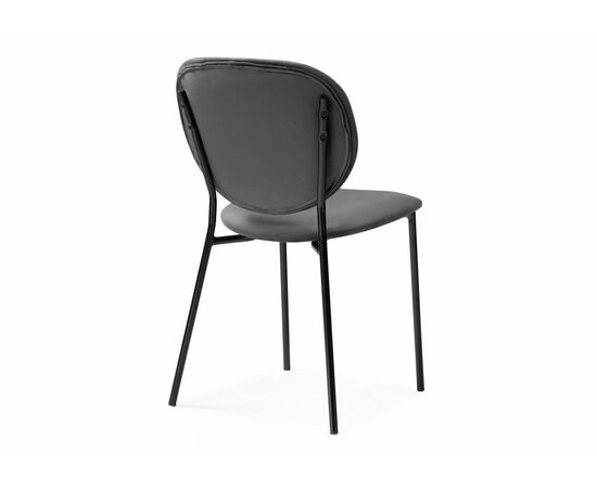 Стул Саранда графитовый / черный глянец, изображение 4 | Интернет магазин мебели и декора LifeDekor