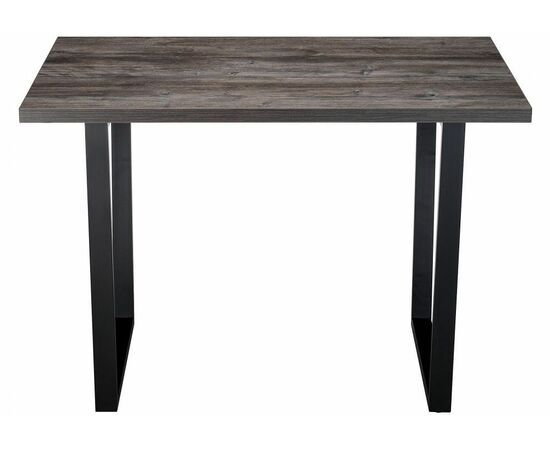 Стол деревянный Эльпатия 110 дуб рошелье / черный матовый, изображение 3 | Интернет магазин мебели и декора LifeDekor