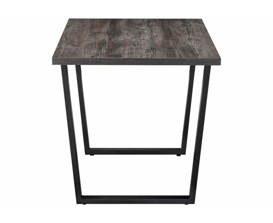 Стол деревянный Эльпатия 110 дуб рошелье / черный матовый, изображение 4 | Интернет магазин мебели и декора LifeDekor