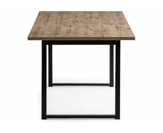 Стол деревянный Макта 140 дуб велингтон / черный матовый, изображение 5 | Интернет магазин мебели и декора LifeDekor