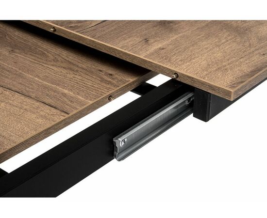 Стол деревянный Центавр дуб велингтон / черный матовый, изображение 9 | Интернет магазин мебели и декора LifeDekor