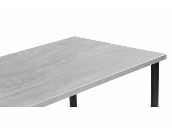 Стол деревянный Дилан Лофт 120х60х90 бетон, изображение 4 | Интернет магазин мебели и декора LifeDekor