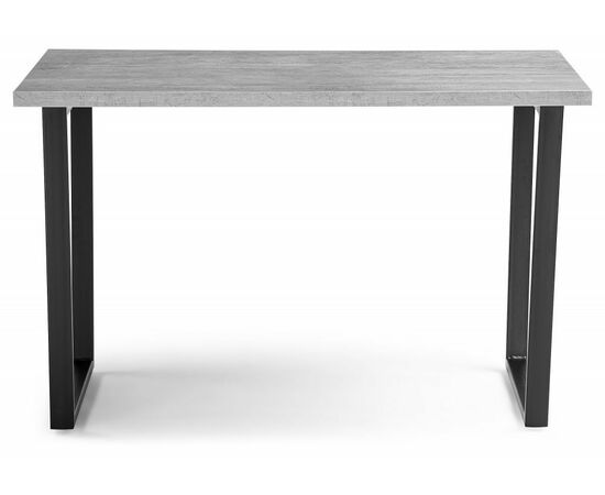 Стол деревянный Лота Лофт 140 25 мм черный матовый / бетон, изображение 2 | Интернет магазин мебели и декора LifeDekor