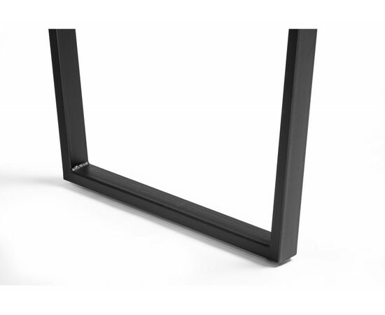 Стол деревянный Лота Лофт 140 25 мм черный матовый / бетон, изображение 5 | Интернет магазин мебели и декора LifeDekor