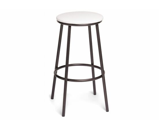 Барный стул Drezegomad белый / темный мусс | Интернет магазин мебели и декора LifeDekor