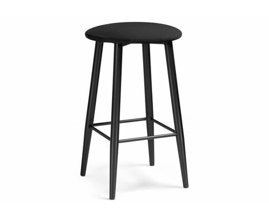 Барный стул Гангток катания блэк / черный матовый | Интернет магазин мебели и декора LifeDekor