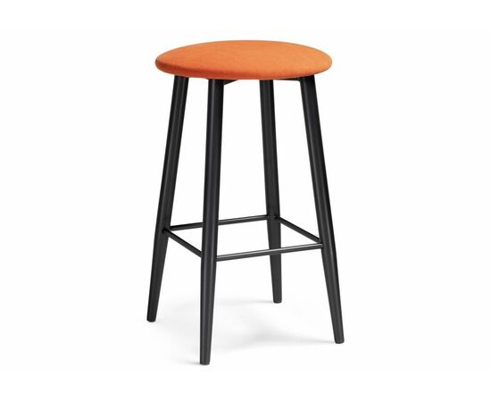 Барный стул Гангток катания флам / черный матовый | Интернет магазин мебели и декора LifeDekor