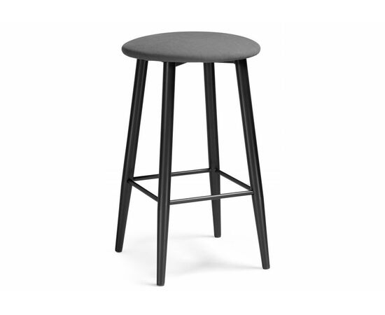 Барный стул Гангток катания графит / черный матовый | Интернет магазин мебели и декора LifeDekor