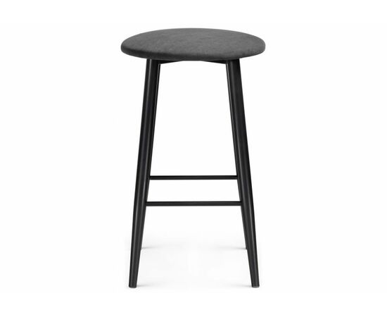 Барный стул Гангток катания графит / черный матовый, изображение 2 | Интернет магазин мебели и декора LifeDekor