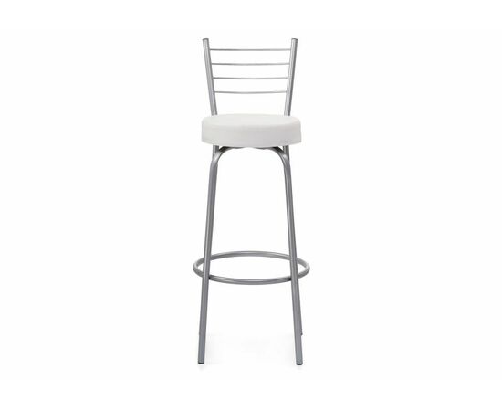 Барный стул Kuroda белый полимер / светлый мусс, изображение 2 | Интернет магазин мебели и декора LifeDekor