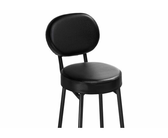 Барный стул Satearant черный полимер / темный мусс, изображение 5 | Интернет магазин мебели и декора LifeDekor