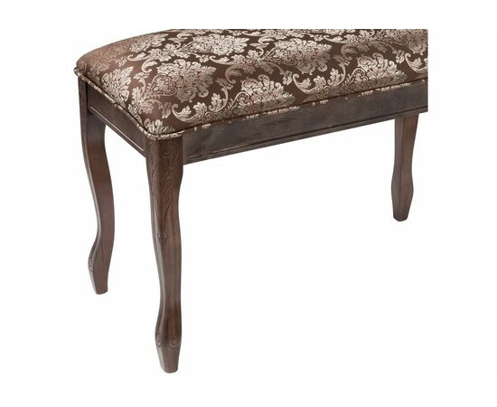 Банкетка Валентино орех / шоколад, изображение 4 | Интернет магазин мебели и декора LifeDekor