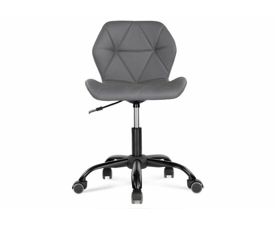 Стул Вальд экокожа серое, изображение 3 | Интернет магазин мебели и декора LifeDekor