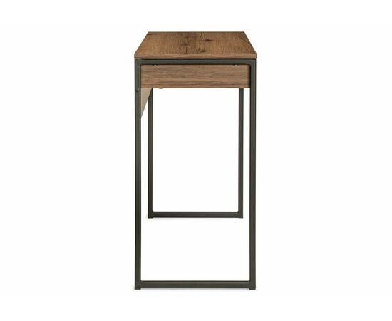 Стол Лео Лофт черный матовый / дуб делано темный, изображение 3 | Интернет магазин мебели и декора LifeDekor