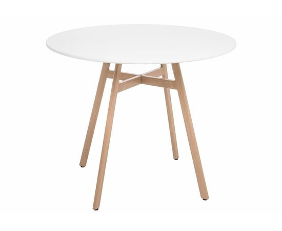 Стол Skandi 90 белый | Интернет магазин мебели и декора LifeDekor