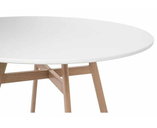 Стол Skandi 90 белый, изображение 2 | Интернет магазин мебели и декора LifeDekor