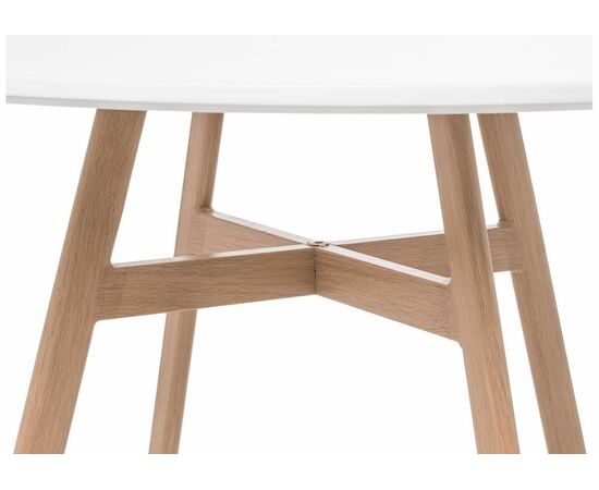 Стол Skandi 90 белый, изображение 4 | Интернет магазин мебели и декора LifeDekor