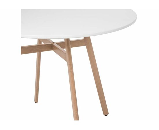 Стол Skandi 90 белый, изображение 5 | Интернет магазин мебели и декора LifeDekor